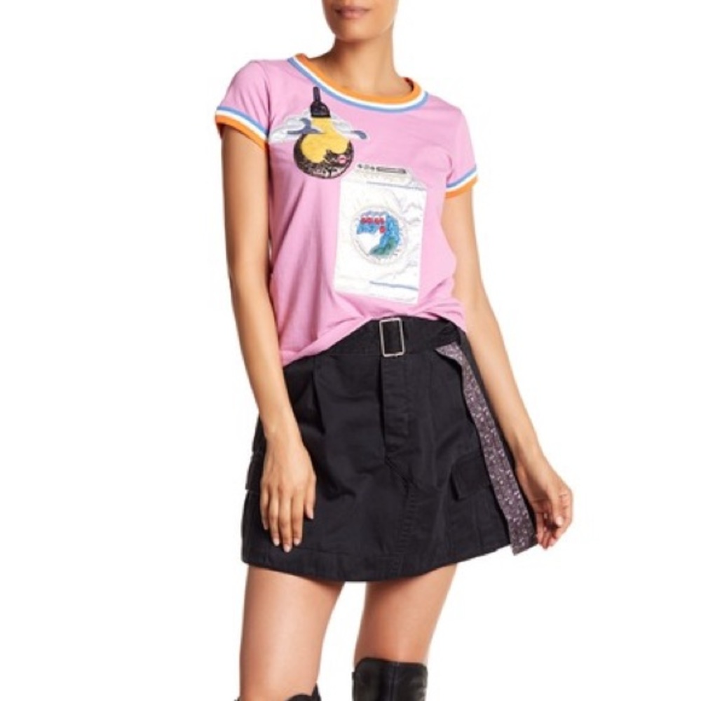 NEW Marc Jacobs Belted Cargo Skirt